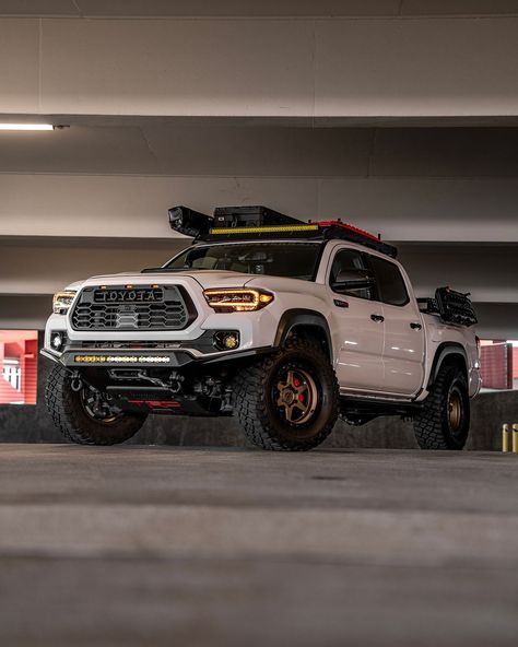 This 2016 Tacoma rules the trails. But where did it start? Check out its full history with DVH—20% off with PT20! #ToyotaTacoma #OffRoadLife #TruckStories 2016 Tacoma, Toyota Tacoma 2016, Toyota Trucks, Road King, Car Auctions, Classic Cars Trucks, Truck And Trailer, Cool Trucks, Toyota Tacoma