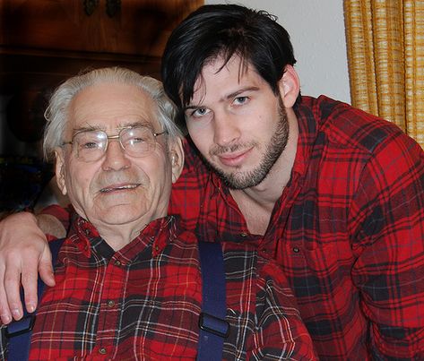 son_grandfather_flickr French Coins, Flannel Shirts, Lumberjack, Plaid Print, Flannel Shirt, The History, Vintage Fashion, Plaid, History