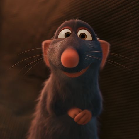 From animated Disney Pixar film, “Ratatouille” (2007). Remy Ratatouille Aesthetic, Rat From Ratatouille, Hear Me Out Characters, Ratatouille Film, Remy From Ratatouille, Remy The Rat, Remy Ratatouille, Ratatouille 2007, Ratatouille Remy