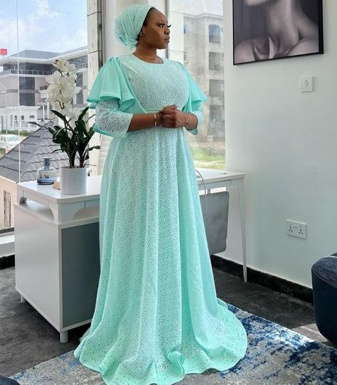 Latest and Beautiful Gown Styles for Lace Fabrics. Flared Lace Dress Styles, Soft Lace Dress Styles African, Chantilly Lace Gown Styles Nigeria, Nigerian Chiffon Gown Styles For Ladies, Latest A Shape Lace Gown, Abaya Designs Latest Nigeria, Beautiful Material Gown Styles, Lace Flare Gown Styles Nigeria, Laize Dress Styles 2023