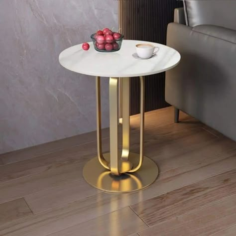 Amazing Table Designs ✨️ Luxury Side Tables In Living Room, Top Sofas, Living Room Size, Corner Table, Small Coffee Table, Coffee Table White, Sofa Side Table, Marble Coffee Table, Modern Light Fixtures