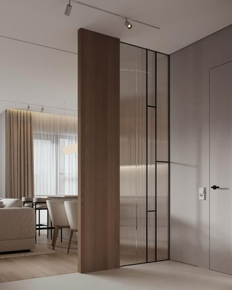 #homedesign #homedecor  #interiordesign #design Partition Design Living Rooms, Partition Design Ideas, Types Of Interior Design Styles, Types Of Interior Design, Modern Partition Walls, Diy Wall Decor Ideas, Wall Partition Design, Living Room Divider, Modern Living Room Interior