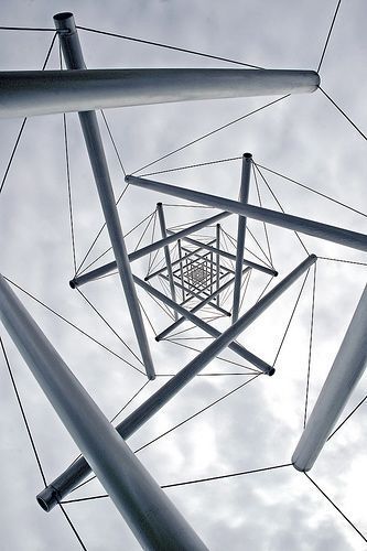 Sculpture Photography, Power Lines, Structure Architecture, Structure Design, Amazing Architecture, 인테리어 디자인, Art And Architecture, Architecture Photography, 3d Design