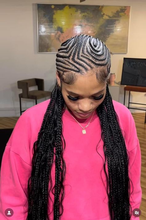 Fed In Braids Black Women, Braided Hairstyles For Natural Hair, Latest Braided Hairstyles, Hairstyles For Natural Hair, Hair Tea, Braided Hairstyles For Black Women Cornrows, Black Ponytail Hairstyles, Feed In Braids Hairstyles, Cute Braided Hairstyles