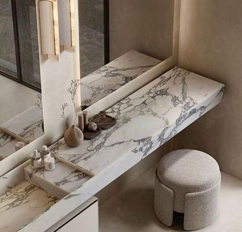 Large Bathroom Sink, Bathroom Layout Ideas, Spacious Bathroom, Bathroom Sink Design, Bathroom With Makeup Vanity, Restroom Design, Washroom Design, Vanity Design, Double Sink Bathroom