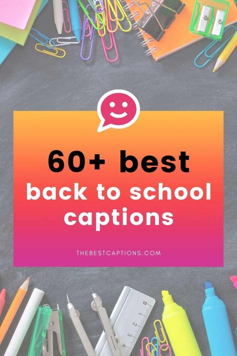 Captions For Students, Caption For Teachers, Family Instagram Captions, Back To School Captions, School Captions, Random Captions, First Day Of School Pictures, Social Media Captions, Best Instagram Captions