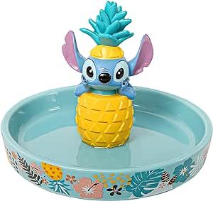 Disney Lilo & Stitch Ring Holder Jewelry Dish - Resin 3D Stitch Ring Dish - Official License Jewelry Tray for Engagement Ring Stitch Ring, 3d Ring, Stitch Jewelry, Dish Holder, Birthday Items, Disney Gift, Disney Lover, Disney Lilo, Disney Jewelry