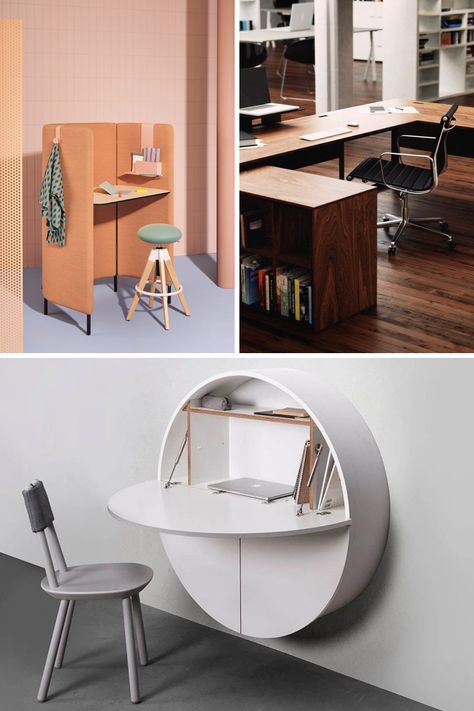 Elevate Your Work Environment with These Unique and Well-Designed Desk Solutions. Learn More! Clever Furniture, Desk Solutions, Italian Furniture Brands, Unique Desks, Stand Up Desk, Adjustable Height Table, Cute Desk, Large Desk, Sound Absorbing