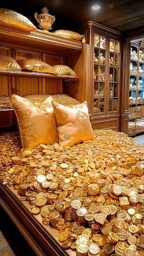 Gold Coin Wallpaper, Gold Deposit, Lucky Wallpaper, Money Images, Gold Bars, Gold Money, Money Pictures, Gold Bullion, Gold Nugget