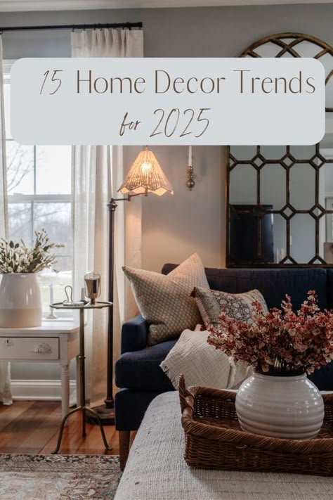 Home Decor Trends for 2025~Discover the latest home decor trends for 2025 and elevate your home with some of these tip Home Designs Exterior, Interior Design Per La Casa, 2025 Trends, Classy Decor, Living Room Trends, Trends 2025, Design Del Prodotto, Home Decor Idea, Bedroom Refresh