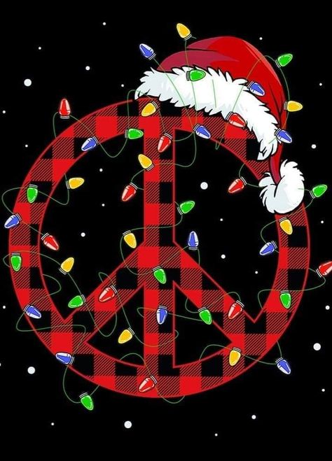 Trippie Art, Peace Sign Decor, Peace Images, Gift Treats, Hippie Christmas, Hippie Posters, Christmas Peace, Peace Sign Art, Heal Your Heart