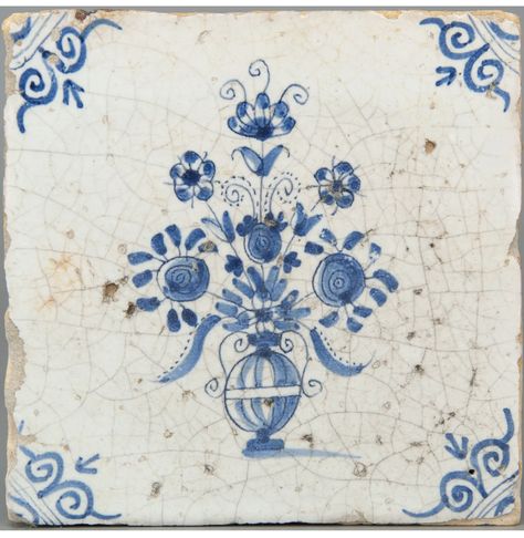 Dutch Tiles, Thrift Shop Finds, Dutch Delft, Delft Tiles, Antique Tiles, Blue Tile, Tile Decals, Hand Painted Tiles, Delft Blue