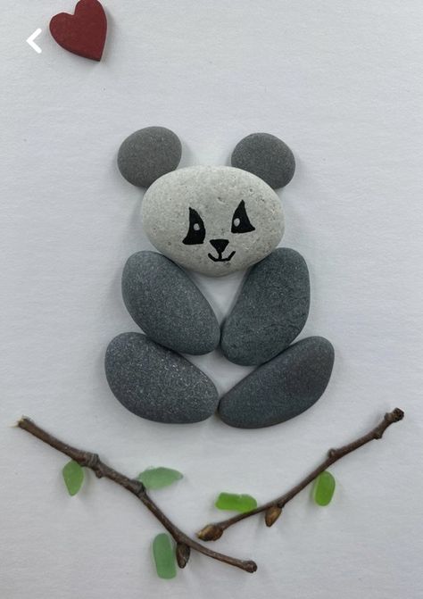 Canvas Painting Aesthetic, Beach Rock Art, Stone Pictures Pebble Art, Stone Wall Art, Pebble Art Family, Paintings Ideas, Diy Rock Art, Painted Rock Animals, Colors Painting