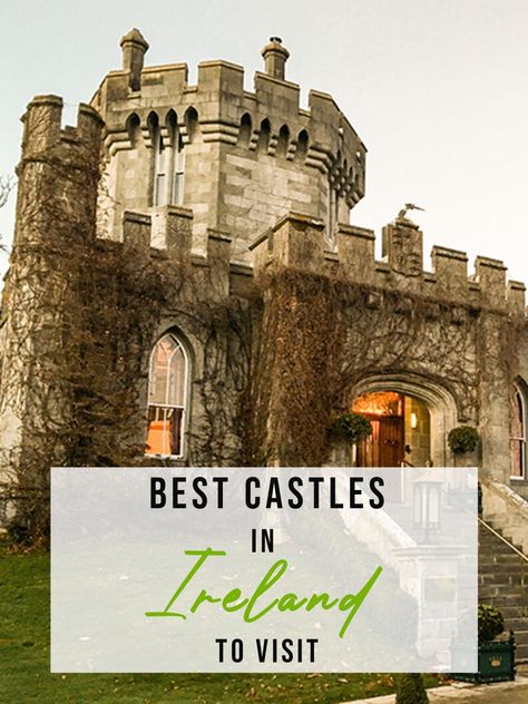 Explore six of the best castles in Ireland to visit. Castles in Northern and Southern Ireland including 2 used in the Game of Thrones series. #castlesinireland #irishcastles #irishgameofthronescastles #northernirelandcastles #southernirelandcastles Game Of Thrones Castles, Lough Eske Castle, Ireland Castle, Kilmainham Gaol, Kilkenny Castle, Ashford Castle, Game Of Thrones Series, Southern Ireland, County Wicklow