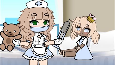 Gacha Nurse Outfits, Free Ocs, Doctor Outfit, Hospital Outfit, Comic Art Girls, Gacha Oc, Anime Eye Drawing, Nursing Clothes, Club Design