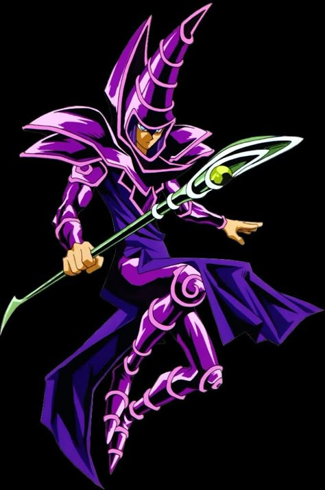 Dark Magician Wallpaper, Magician Wallpaper, Dark Magician Cards, Yugioh Tattoo, The Dark Magician, Yugioh Yami, Black Mage, Yugioh Monsters, Dark Magician