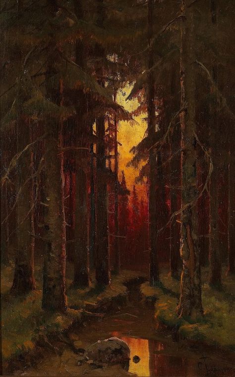 Red Wood Forest, Wood Forest, Red Wood, Forest Painting, Forest Art, Tree Forest, Forest Landscape, Wood Light, Environmental Art