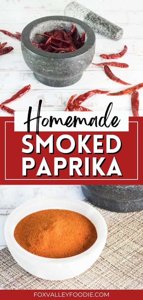 Best Food Dehydrator, Paprika Recipes, Homemade Jerky, Homemade Dry Mixes, Homemade Spice Mix, Spice Blends Recipes, Homemade Pantry, Spice Mix Recipes, Dried Peppers