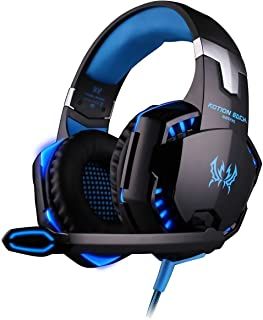 June 09 2020 at 06:03AM  Kotion Each Over the Ear Headsets with Mic & LED - G2000 Edition (Black/Blue)  PEGI Rating: Ages 7 and Over  4.0 out of 5 stars 1490  Windows  13991399 15991599 Save 200 (13%)  10% off with SBI Credit Cards  Get it Friday June 12 - Monday June 15  FREE Delivery by Amazon  Kotion Each Over the Ear Headsets with Mic & LED - G2000 Edition (Black/Blue) Leather Headphones, Gaming Microphone, Ps4 Headset, Headphones With Microphone, Pc Portable, Headphone With Mic, Sports Headphones, Wired Headphones, Gaming Headphones