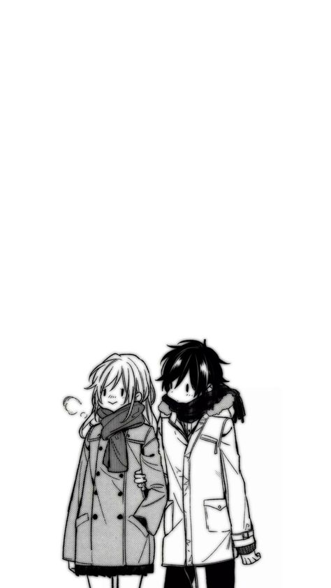 Hiromiya Wallpaper, Horimiya Background, Horimiya Aesthetic Wallpaper, Horimiya Matching Wallpaper, Horimiya Manga Wallpaper, Hori Wallpaper, Horimiya Fanart, Miyamura Wallpaper, Black And White Anime Wallpaper