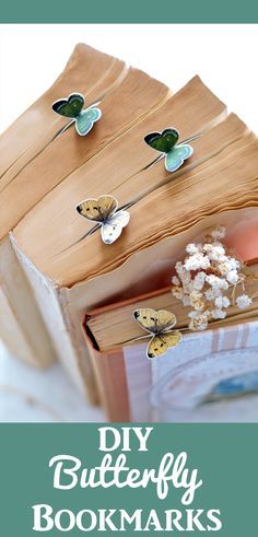 Butterfly Bookmark Template, Book Marks Diy Free Printable Bookmark Template, Butterfly Bookmarks Diy, Diy Bookmarks Creative, Repurpose Books, Free Printable Bookmarks Templates, Graphic Fairy, Free Printable Bookmarks, Butterfly Tutorial