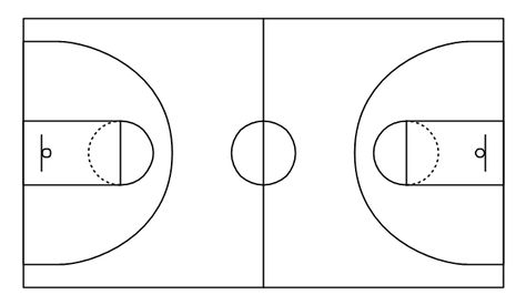 How to Make a Basketball Court Diagram | Basketball Court Dimensions | Basketball Court Diagram and Basketball Positions | Drawing Of Basketball Ground Basketball Court Diagram, Basketball Court Tattoo, Basketball Court Drawing, Basketball Ground, Basketball Positions, Basketball Tumblr, Diagram Ideas, Basketball Cookies, Basketball Tattoos