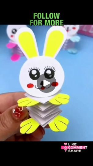 Creative Videos, Kid Projects, Bear Party, Diy Origami, Cute Cute, Kid Activities, Kids Church, Creative Video, Like And Share