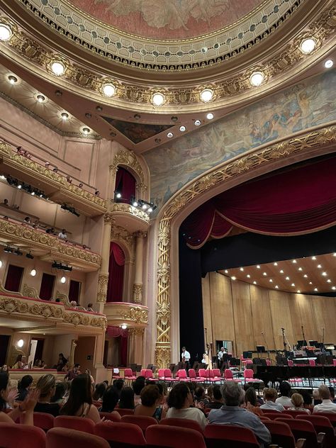 Violin Concert, Auditorium Architecture, Theatre Aesthetic, Dancer Lifestyle, Broadway Nyc, Guys And Dolls, Theatre Life, Luxury Lifestyle Dreams, Gap Year