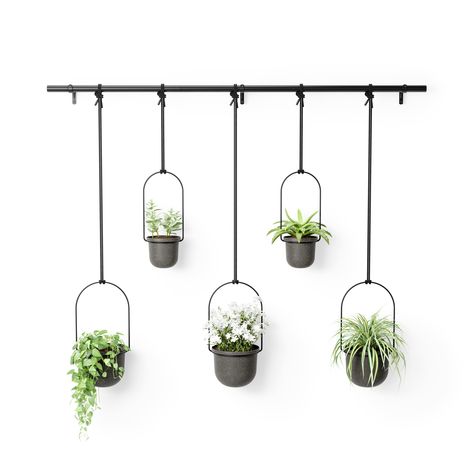 Crochet hanging plant