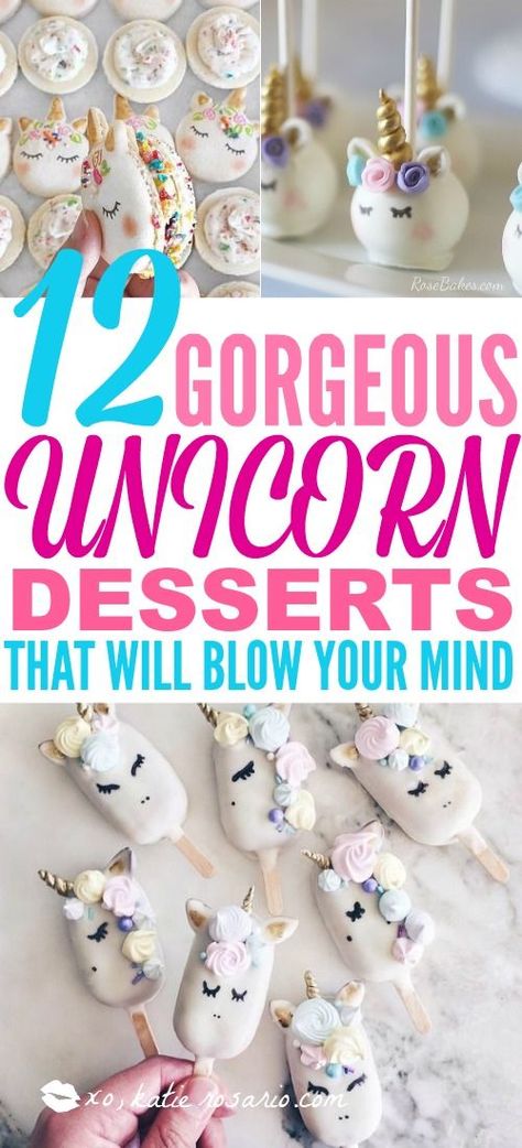 Unicorn Cake Pops, 11 Birthday, Unicorn Treats, Unicorn Desserts, Rainbow Treats, Buckwheat Cake, Sweet Bites, Unicorn Cookies, Mini Bites