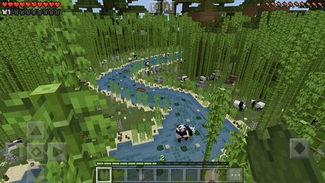 Panda Sanctuary Panda Area Minecraft, Panda Exhibit Minecraft, Minecraft Panda Habitat Ideas, Panda Habitat Minecraft, Panda Cage In Minecraft, Minecraft Sanctuary Ideas, Panda Enclosure Minecraft Ideas, Animal Sanctuary Minecraft, Panda House Minecraft