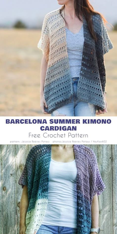 Kimono Pattern Free, Crochet Kimono Pattern, Crochet Kimono Cardigan, Crochet Shawl Patterns, Crochet Sweater Free, Crochet Cocoon, Crochet Kimono, Shrug Pattern, Long Cardigans