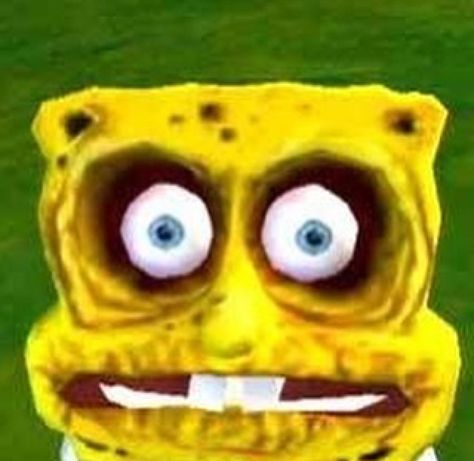 Cursed Spongebob, Spongebob Images, Spongebob Memes, I Thank You, Mario Characters, Humor, Memes, Funny, Fictional Characters