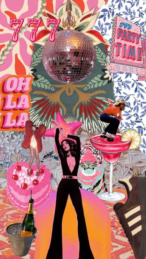 #eclectic #maximalism #maximalist #boho #retro #disco #sambas #champagne #coastal #70s #aesthetic Maximalist Boho, Eclectic Maximalism, Retro Disco, 70s Aesthetic, Boho Aesthetic, Boho Retro, Maximalism, Champagne, Drinks