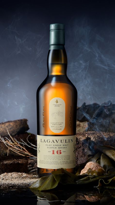 Lagavulin 16 Year Old - Best Selling Islay Whisky The Islay representative in the 'Classic Malts' series is a deep, dry and exceptionally peaty bruiser. Probably the most pungent of all Islay malts, Lagavulin is not for the faint-hearted but inspires fanatical devotion in its many followers. Follow the link to shop now. Lagavulin 16, Lagavulin Distillery, Islay Whisky, Many Followers, Drink Photography, Scotch Whisky, Single Malt, Macallan Whiskey Bottle, Cigars