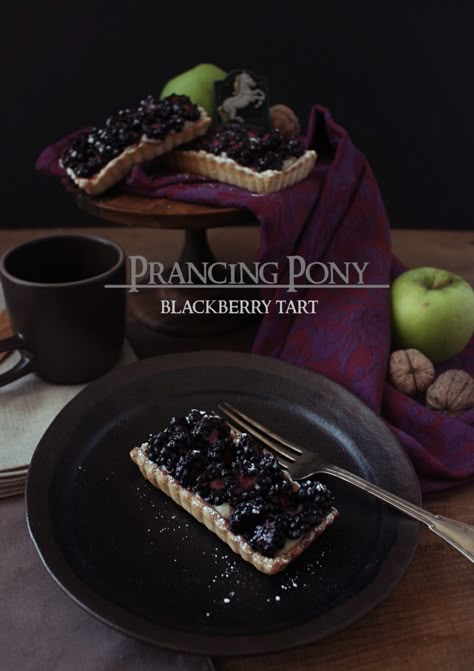 Beorn Hobbit, Feast Of Starlight, Blackberry Tart, Hobbit Food, Prancing Pony, Medieval Recipes, Geek Food, Second Breakfast, The Lord Of The Rings