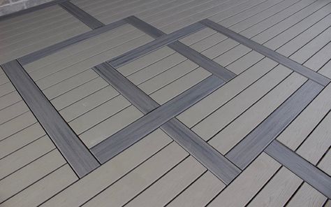 Trex Deck Ideas, Trex Deck Designs, Trex Deck Colors, Trex Colors, Composite Decking Designs, Trek Deck, Deck Patterns, Trex Transcend, Marble Flooring Design