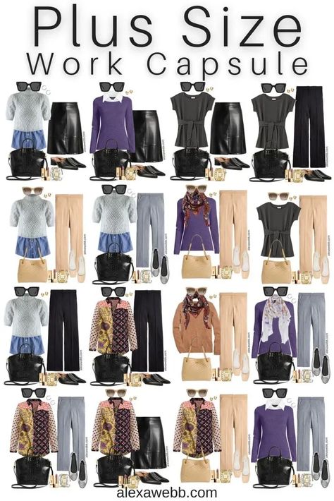 Business capsule wardrobe