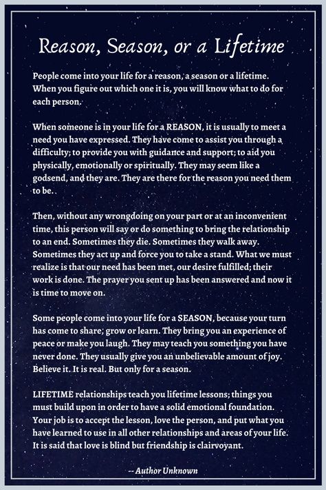 Reason, Season, & Lifetime Friends | Daily Deals from a Nerd Mom People In Our Lives For A Season, Friends For A Reason Season Lifetime, Some People Come Into Your Life For A Reason Seasons, Meet People For A Reason Quotes, People Are In Your Life For A Reason, People Are Like Seasons Quotes Friends, Meet People Where They Are, Reason Season Lifetime Poem, When A Friendship Ends