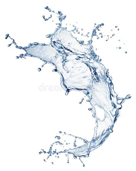 Drop Water, Water Tattoo, Splash Images, Water Images, Water In The Morning, Water Drawing, Water Splash, Water Blue, Water Art