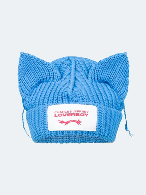 CHUNKY EARS BEANIE Rabbit Beanie, Cool Beanies, Charles Jeffrey Loverboy, Charles Jeffrey, Boys Beanie, Teen Swag Outfits, Cute Beanies, Punk Inspiration, Simple Fits