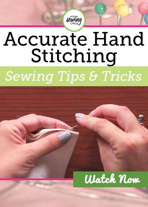 Many people tend to shy away from hand stitching because of either the length of time it takes to complete the stitching or the difficulty of ensuring that the stitches look nice and even. Ashley Hough shares a fun hand stitching tip that makes accurately spacing your hand sewing stitches quicker and easier. Sewing Project Ideas, Sewing Tips And Tricks, Hand Stitches, Hand Sewing Projects, Crazy Quilting, Beginner Sewing Projects Easy, Sewing Stitches, Diy Travel, Sewing Lessons