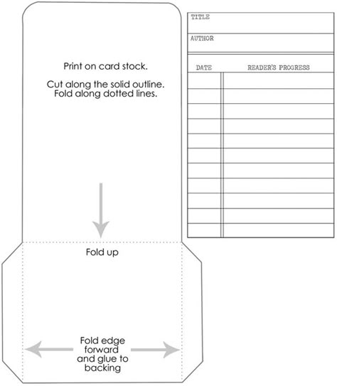 LIBRARY CARDS: track your kid�s reading progress {free printable} Library Card Envelope Template, Index Cards Ideas, Pocket Template, Diy Wedding Planner, Book Pocket, Library Pockets, Library Cards, Free Printable Templates, طابع بريدي