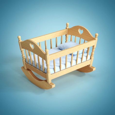 Wooden Cradle For Newborn Baby An Absolute Guide 7 Baby Craddle, Wooden Baby Cradle, Wooden Cradle For Baby, Baby Cradle Bedding, Wooden Baby Crib, Wooden Cradle Bedding, Baby Crib Designs, Doll Cradle Bedding, Crib Design