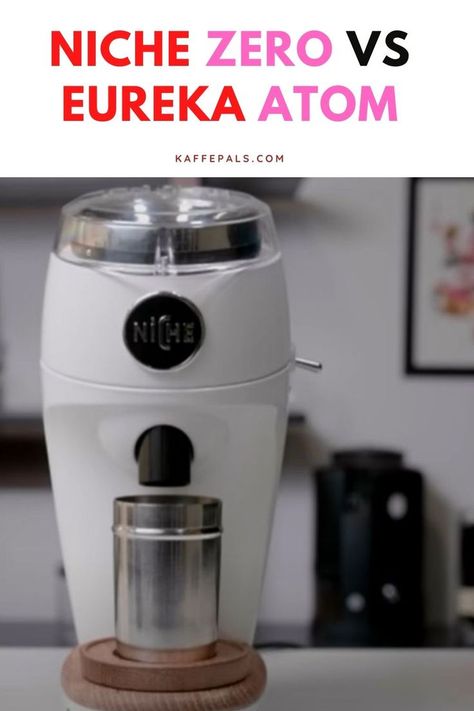 Both Niche and Eureka make great, quality coffee grinders. They have the same brewing methods and grind quality, but they are what I would consider being more premium. #coffee grinder #niche zero coffee grinder Niche Zero, Coffee Grinders, Premium Coffee, Coffee Accessories, Quality Coffee, Coffee Grinder, Coffee Recipes, Coffee Machine, Best Coffee