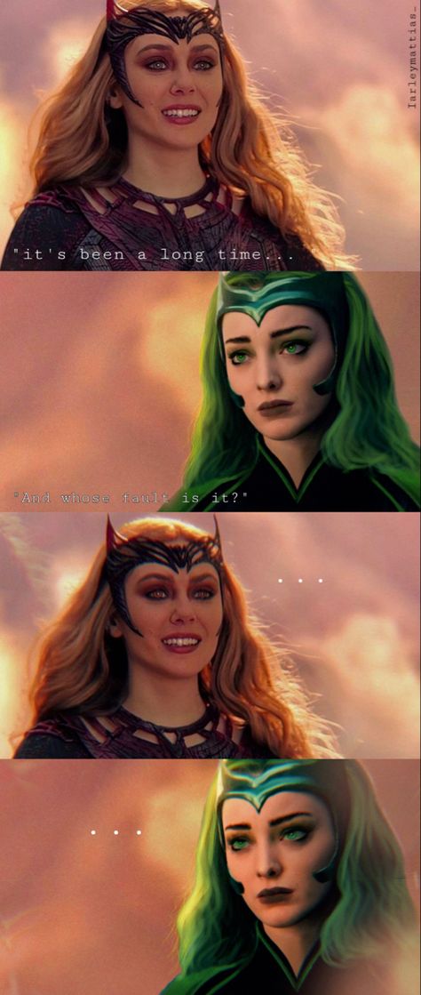 #multiverseofmadness #multiversodaloucura #wandamaximoff #doctorstrange #stephenstrange #scarletwitch #americachavez #missmarvel #wong #marvel #elizabetholsen #lizzieolsen #polaris #manip #emmadumont #thegifted Wanda And Polaris, Polaris And Scarlet Witch, Magneto Quicksilver, Marvel Polaris, Wong Marvel, The Gifted Tv Show, Apex Logo, Poppy Singer, Maximoff Family