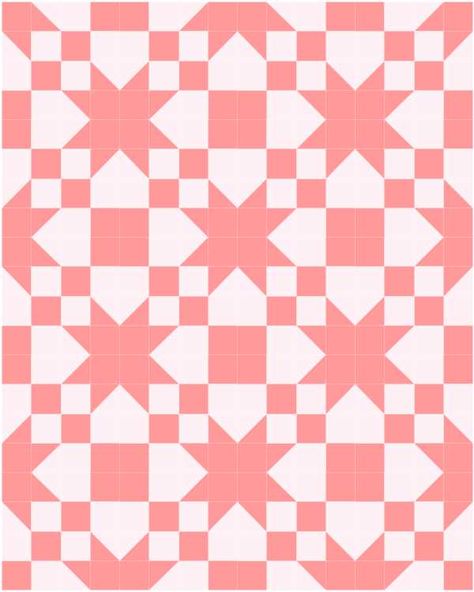 Road to Oklahoma - AmysCreativeSide.com Pink And White Quilts Patterns, Two Colour Quilt Patterns, 2 Color Quilt Patterns Free, 2 Tone Quilt Patterns, Two Tone Quilts, Pink And White Quilts, Pink And White Quilt, 2 Color Quilts Patterns, 2 Color Quilts