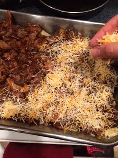 Brisket Hashbrown Casserole, Chopped Brisket Leftovers, Brisket Casserole Recipes, Brisket And Potatoes, Roasted Potato Casserole, Brisket Casserole, Brisket Baked Potato, Leftover Brisket Ideas, Roast Beef Casserole