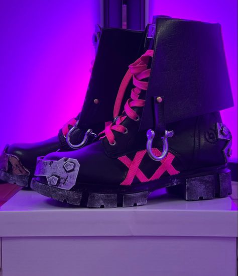 Jinx Shoes, Jinx Boots, Jinx Outfit, Jinx Aesthetic, Arcane Cosplay, Sharp Shooter, Group Cosplay, Jinx Cosplay, Matching Halloween Costumes