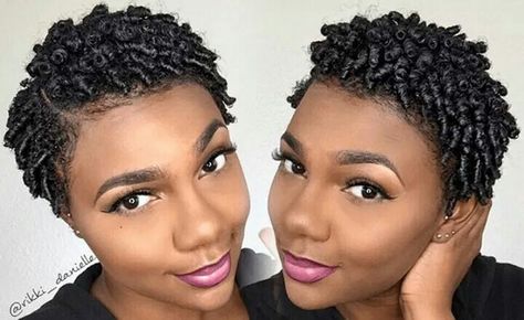 Pinterest: PnuttButtaThyck Finger Coils Natural Hair, Women With Natural Hair, Coiling Natural Hair, Short Hair Twist Styles, Natural Hair Twa, Finger Coils, Twa Hairstyles, Natural Hair Short Cuts, Hair Coils